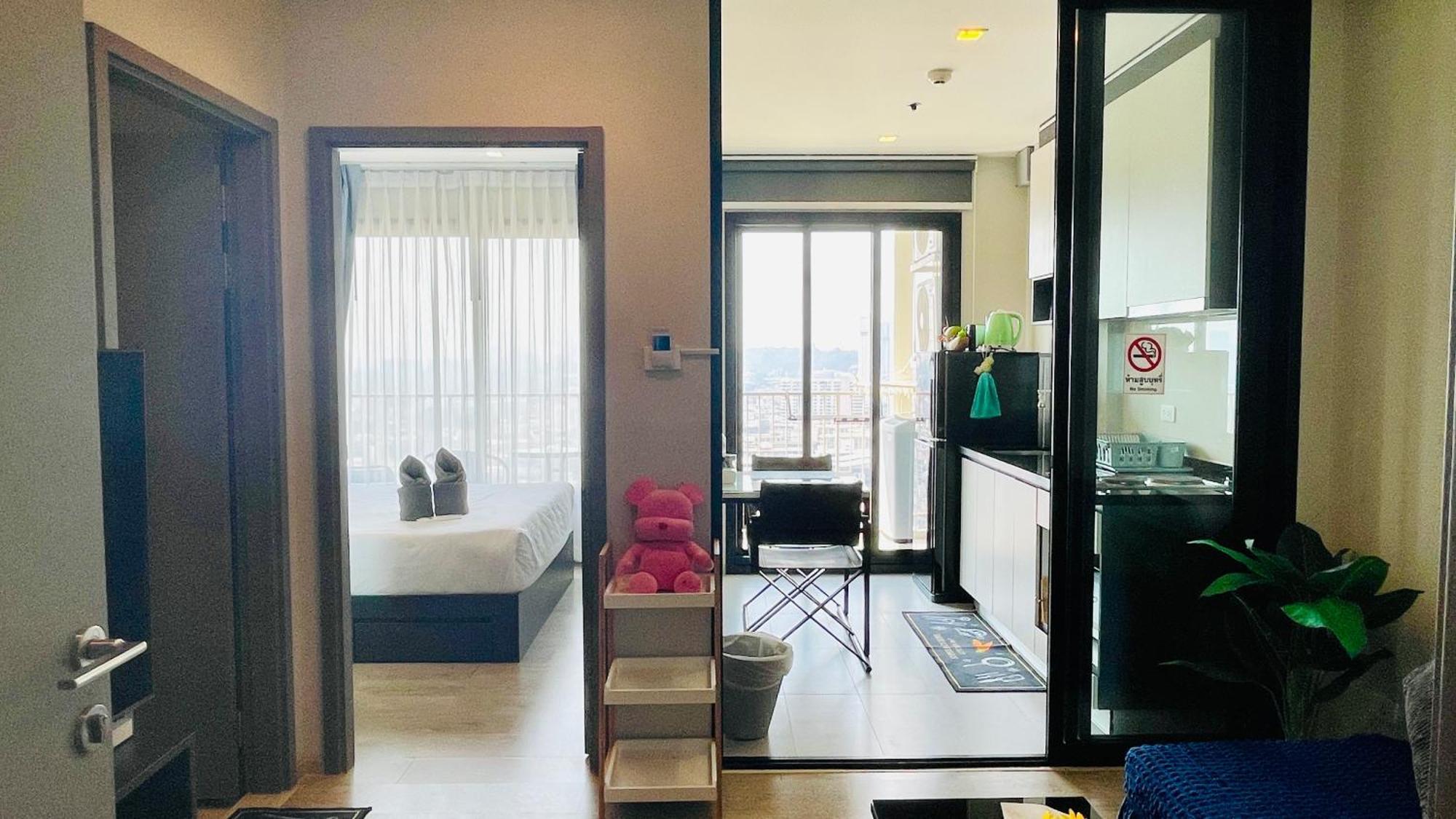The Base 1 Bed 1 Bath Leilighet Pattaya Eksteriør bilde