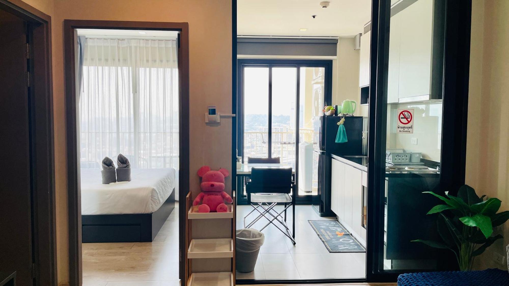 The Base 1 Bed 1 Bath Leilighet Pattaya Eksteriør bilde